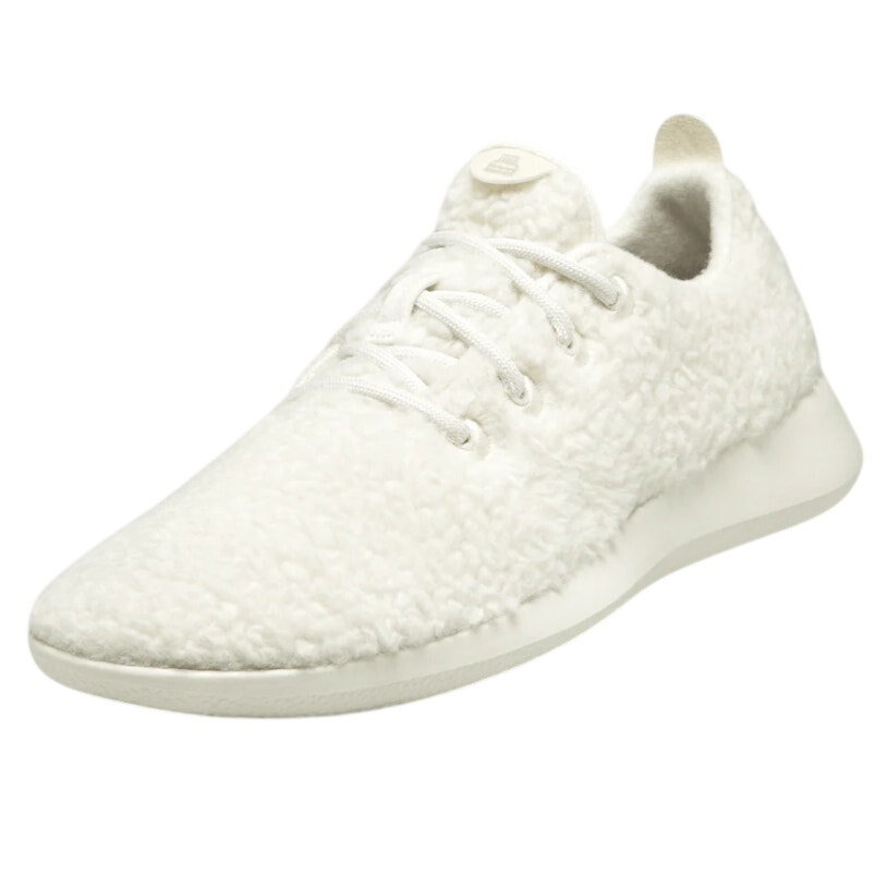 Allbirds Womens Runner Fluff Sneakers Us 9 Eu 39 White Merino Wool Comfort Nib